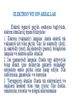 Ýarym geçirjiler